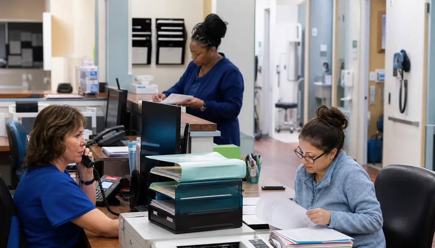 Practice leaders planning a medical billing company transition